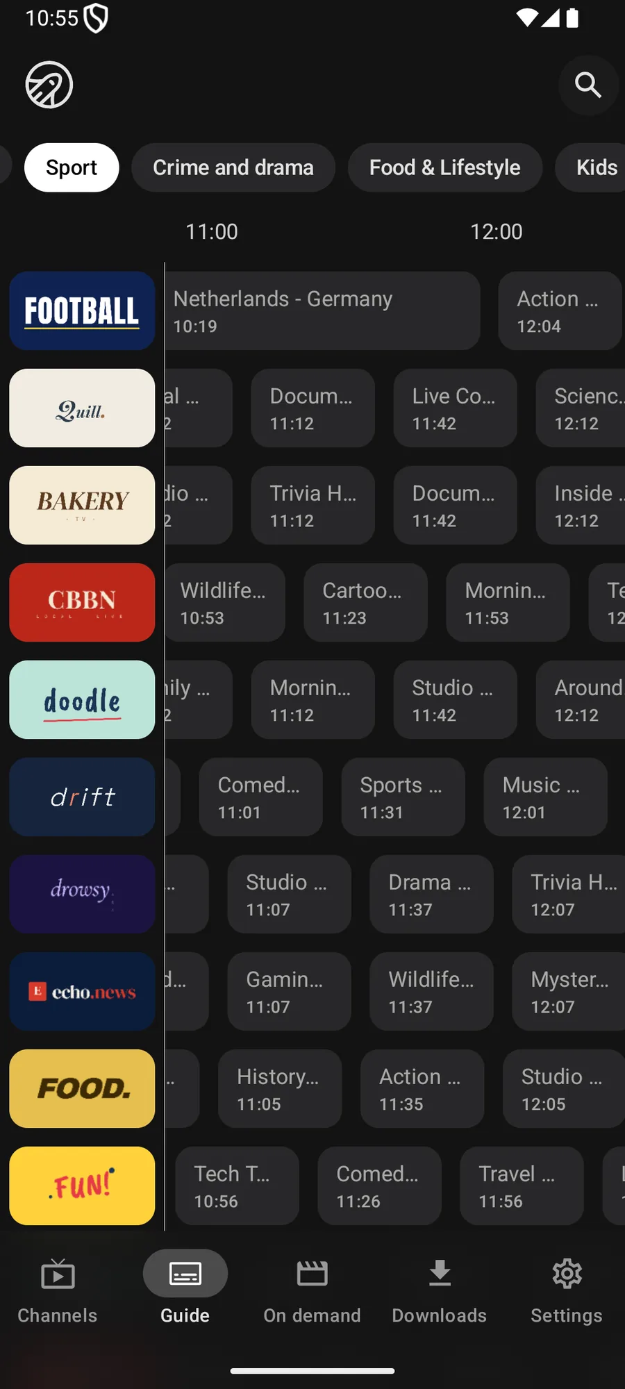Program guide