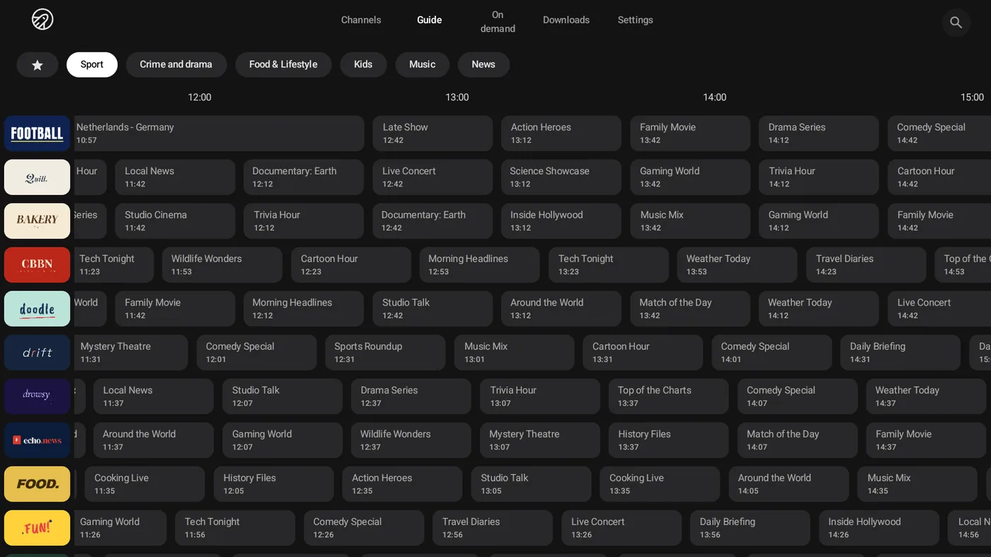 Program guide