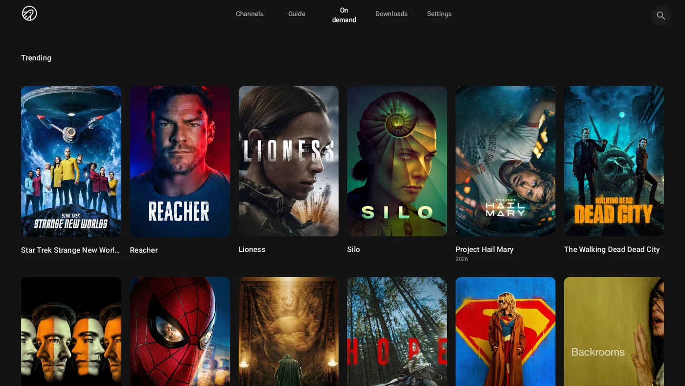 Jetpack IPTV on Android TV