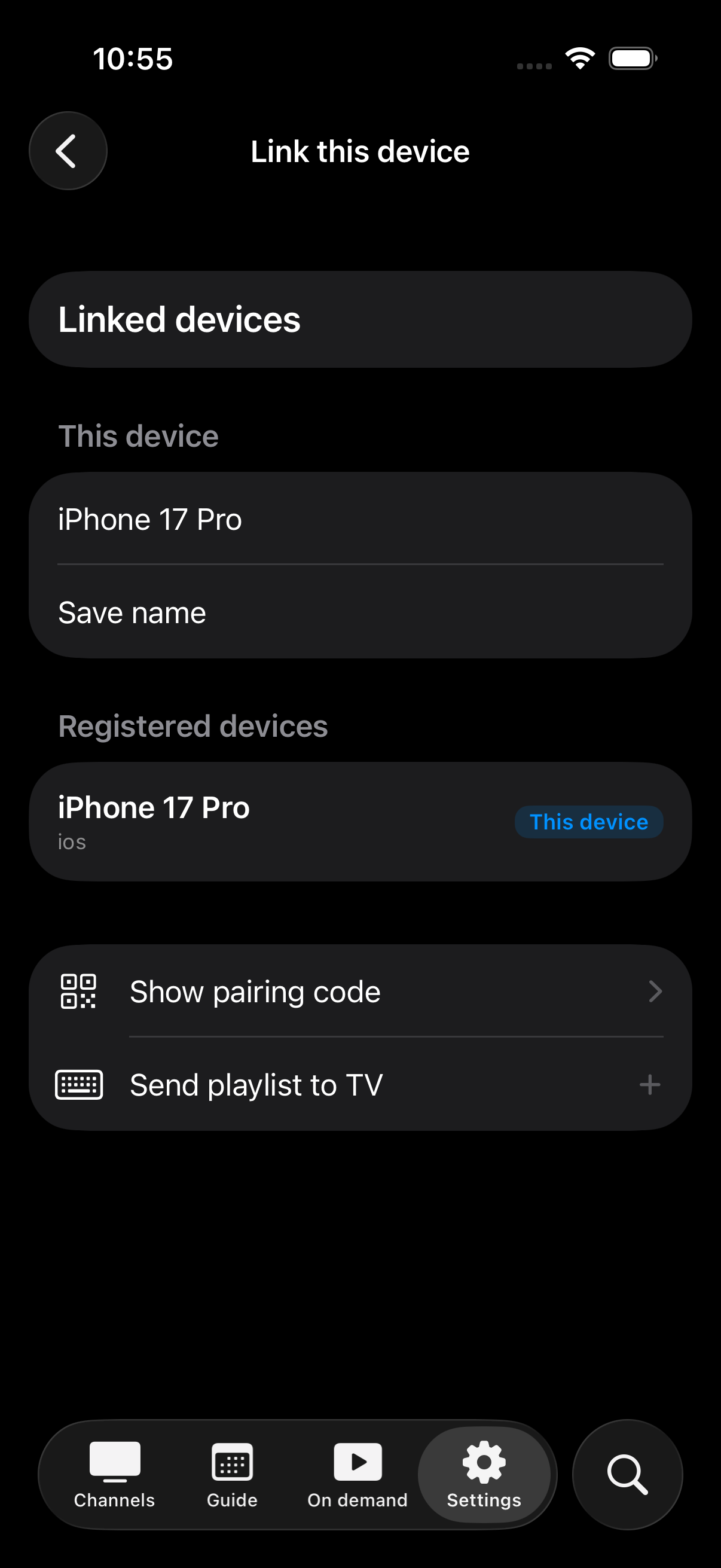 Jetpack IPTV sync